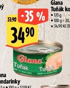 Giana Tuňák kousky