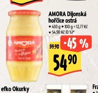 AMORA Dijonská hořčice ostrá