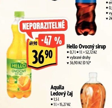 Hello Ovocný sirup