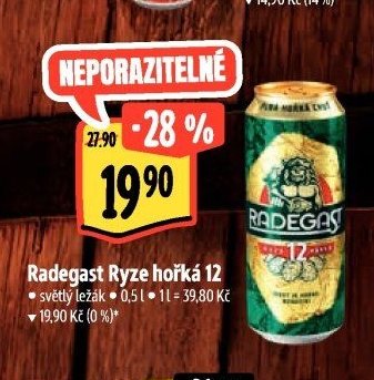 Radegast Ryze hořká 12