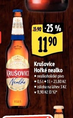 Krušovice Hořké nealko