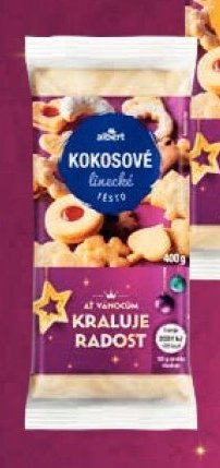 Albert Kokosové linecké těsto