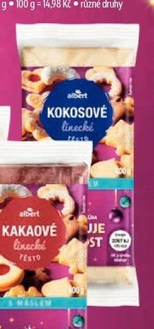 Albert Linecká těsta s máslem