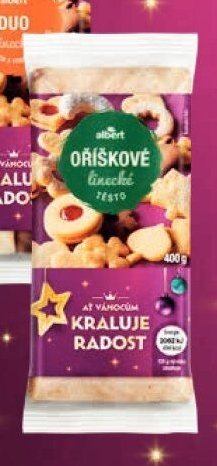 Albert Oříškové linecké těsto
