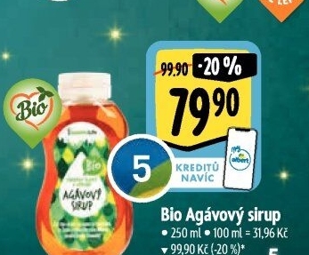 Agávový sirup Bio Country Life