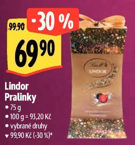 Bonboniéra Pralinky Lindor Lindt