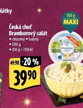 Bramborový salát Česká chuť