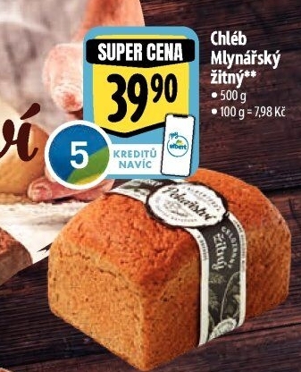 Chléb Mlynářský žitný Albert