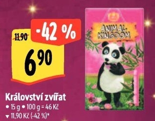 Čokoláda Animal Kingdom Kraš