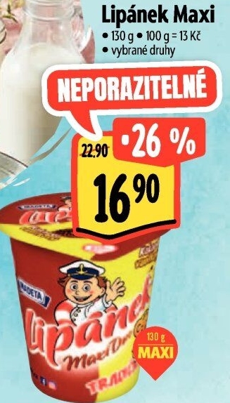 Dezert Lipánek Madeta