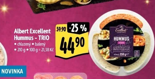 Hummus trio Albert Excellent