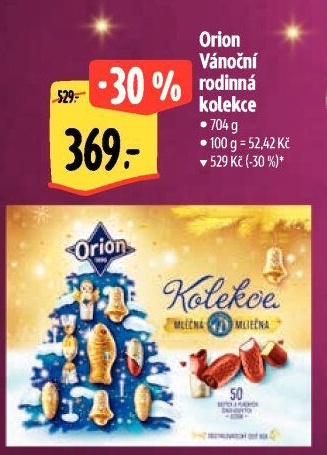 Kolekce vánoční rodinná Orion