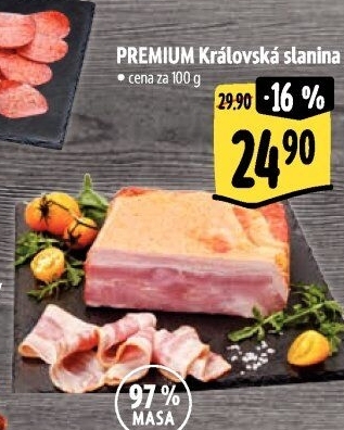 Královská slanina Premium Albertovo uzenářství