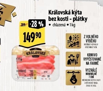 Královská vepřová kýta bez kosti Albert