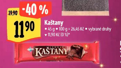 Ledové kaštany Orion