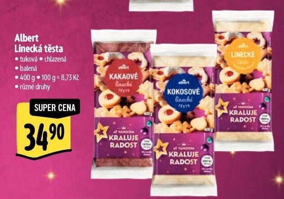 Linecké těsto Albert