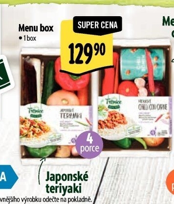 Menu box Japonské teryaki Albert