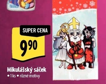 Mikulášský sáček / taška