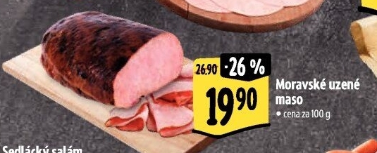 Moravské maso uzené