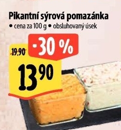 Pikantní sýrová pomazánka