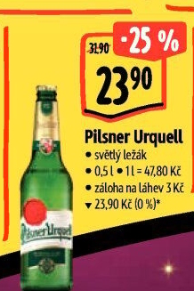 Pivo Pilsner Urquell