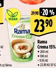 Rama Crema na vaření 15%