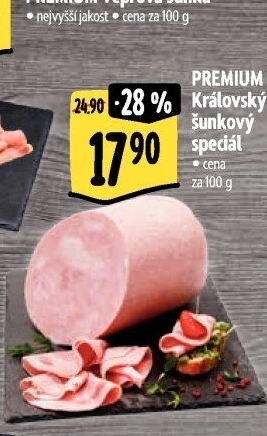 Salám šunkový královský speciál Premium Albertovo uzenářství