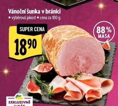 Šunka výběrová vánoční