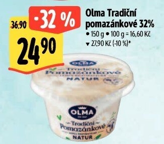 Tradiční pomazánkové Olma