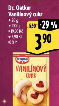 Vanilínový cukr Dr. Oetker