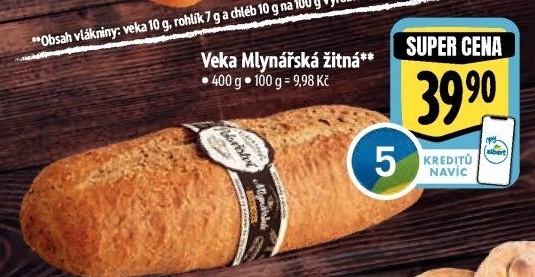 Veka Mlynářská žitná Albert