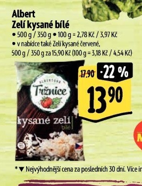 Zelí bílé kysanéAlbert