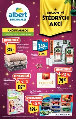 akční leták Albert 22.11.2023-24.11.2023