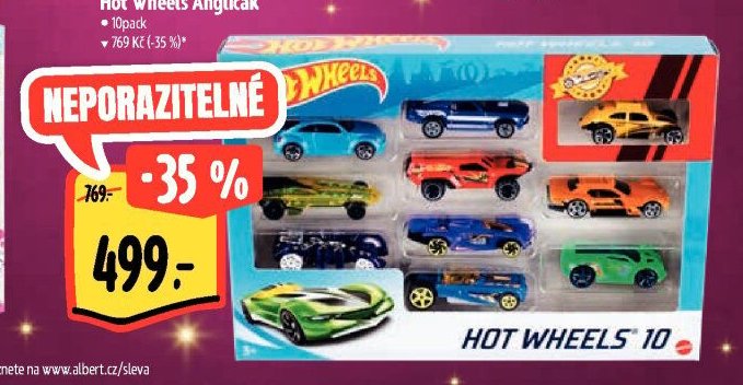 Hot Wheels Angličák 10pack
