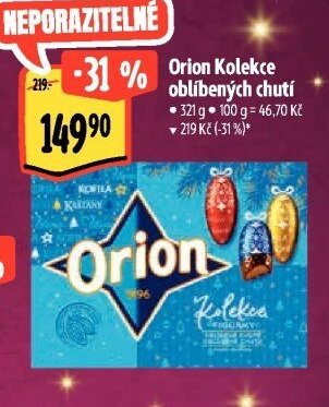 Orion Kolekce oblíbených chutí