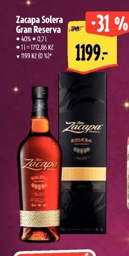 Zacapa Solera Gran Reserva