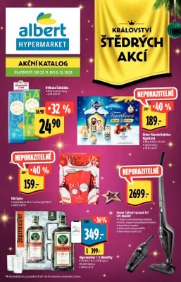 akční leták Albert 22.11.2023-5.12.2023