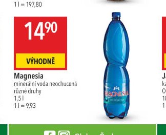 Magnesia minerální voda