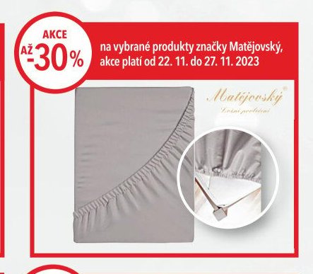 vybrané produkty značky Matějovský