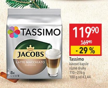 Tassimo kávové kapsle