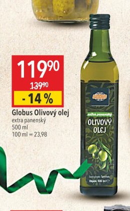 Globus Olivový olej extra panenský