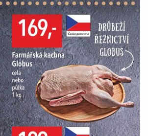 Farmářská kachna Globus