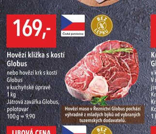 Hovězí kližka s kostí Globus