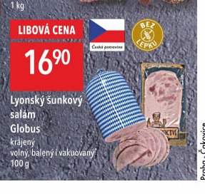 Lyonský šunkový salám Globus