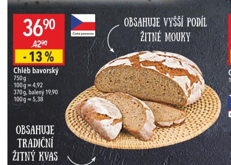 Chléb bavorský
