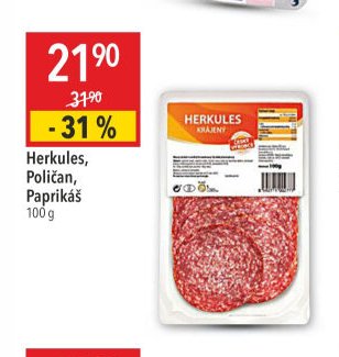 Herkules, Poličan, Paprikáš