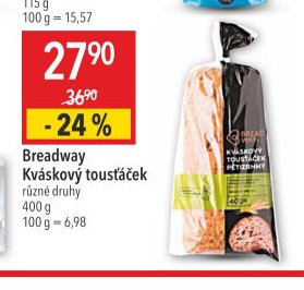 Breadway Kváskový toustáček