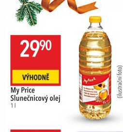 My Price Slunečnicový olej