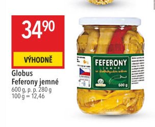 Globus Feferony jemné