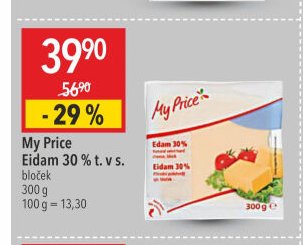 My Price Eidam 30 % t. v s.